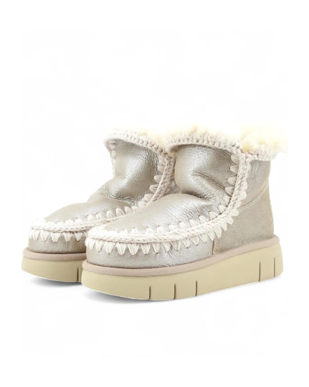 Mou Natural 'Eskimo 18' Ankle Boots