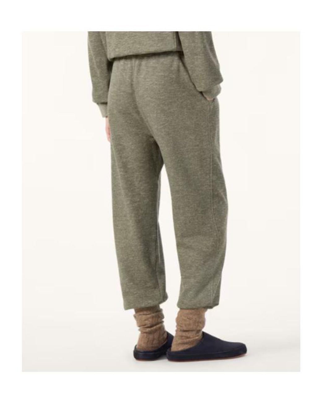 Loro Piana Green Elasticated Track Pants for men