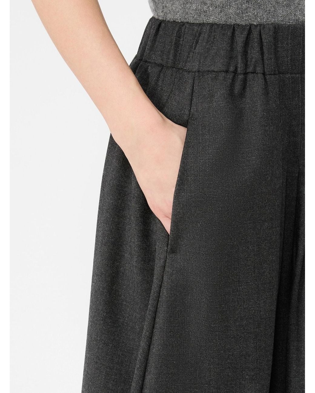 Weekend by Maxmara Black Wkdovest Pleated Midi Skirt