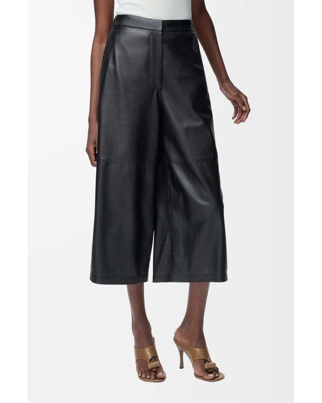 Loewe Gray Cropped Trousers