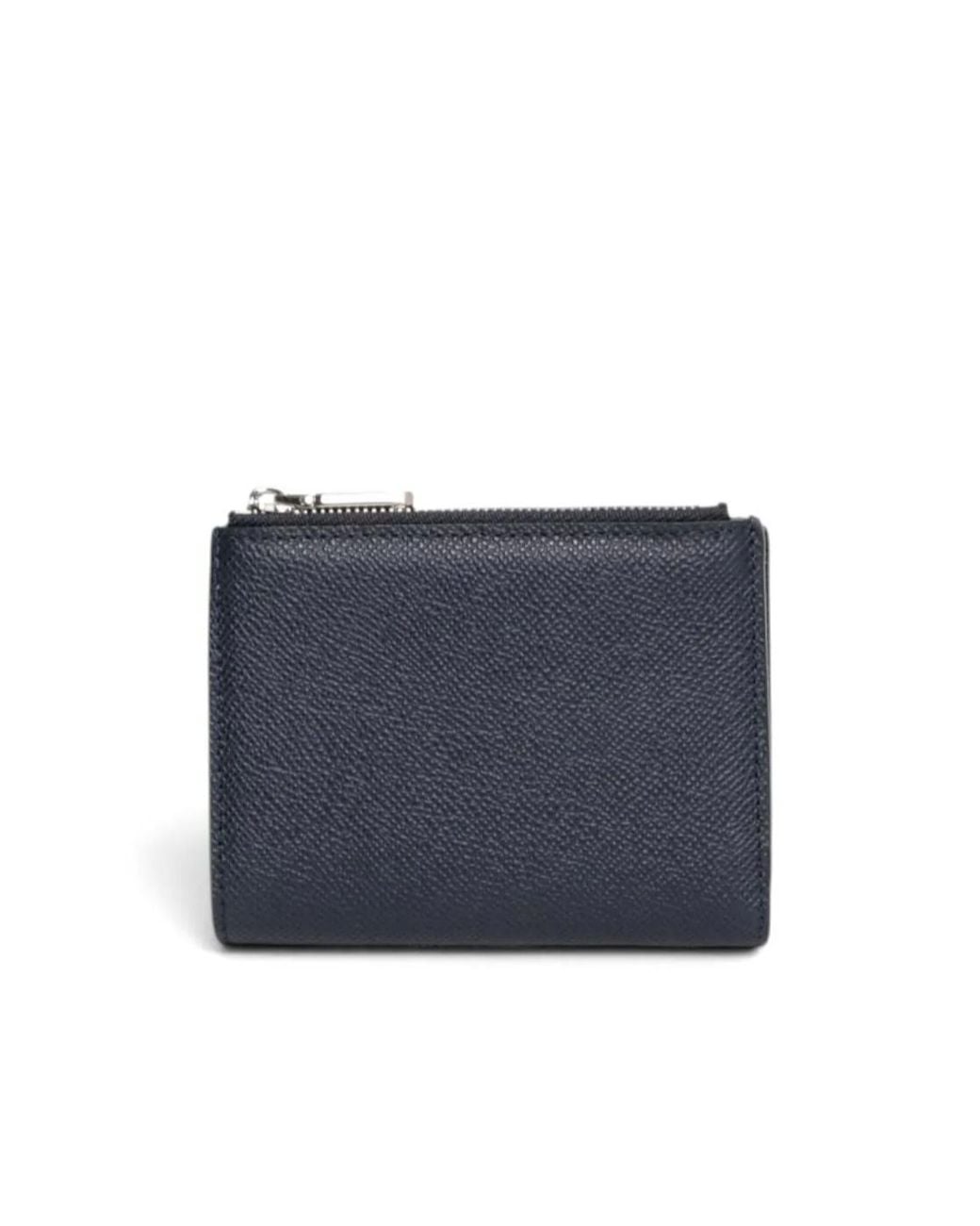 Bally Blue Bi-Fold Wallet for men