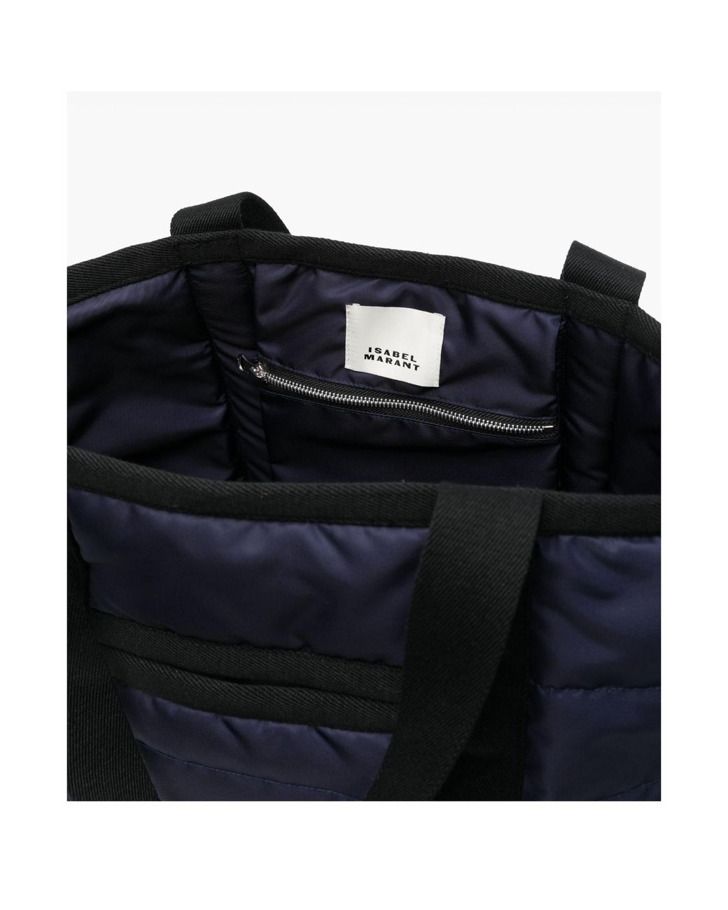 Isabel Marant Black Darwen Padded Top Handle Bag