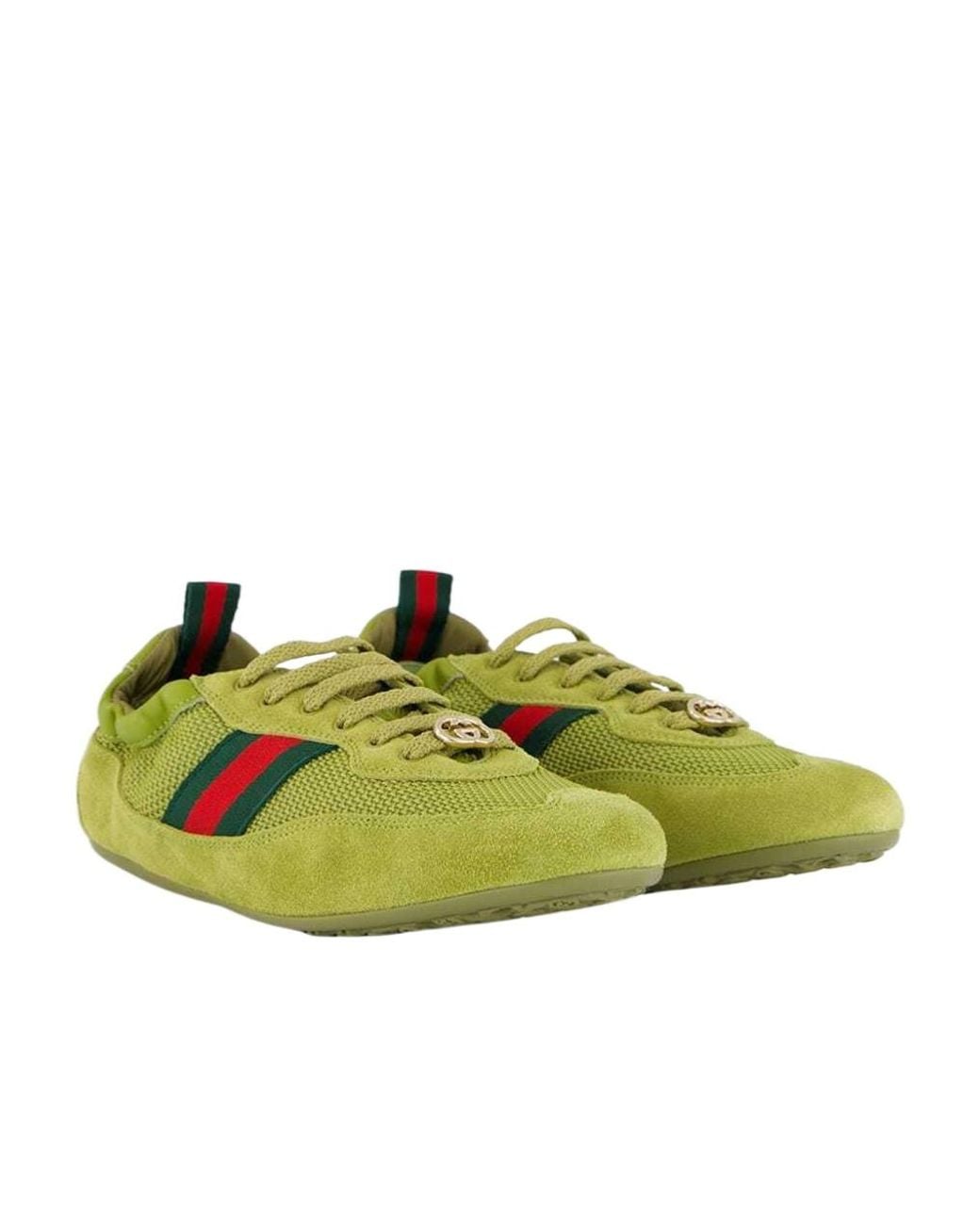 Gucci Green Shift Trainers