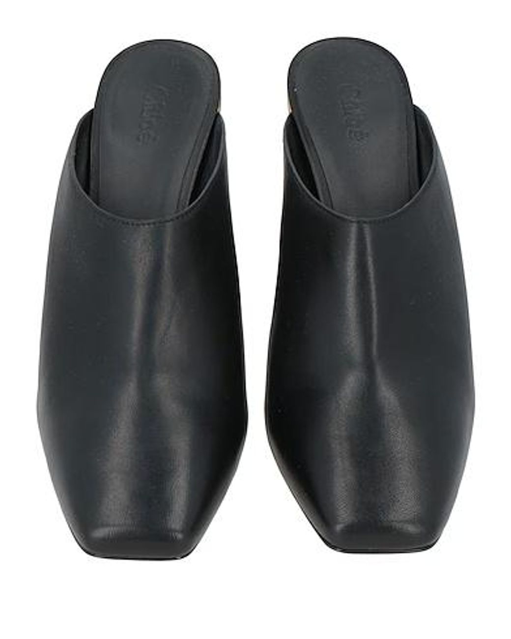Chloé Black Mules & Clogs Leather