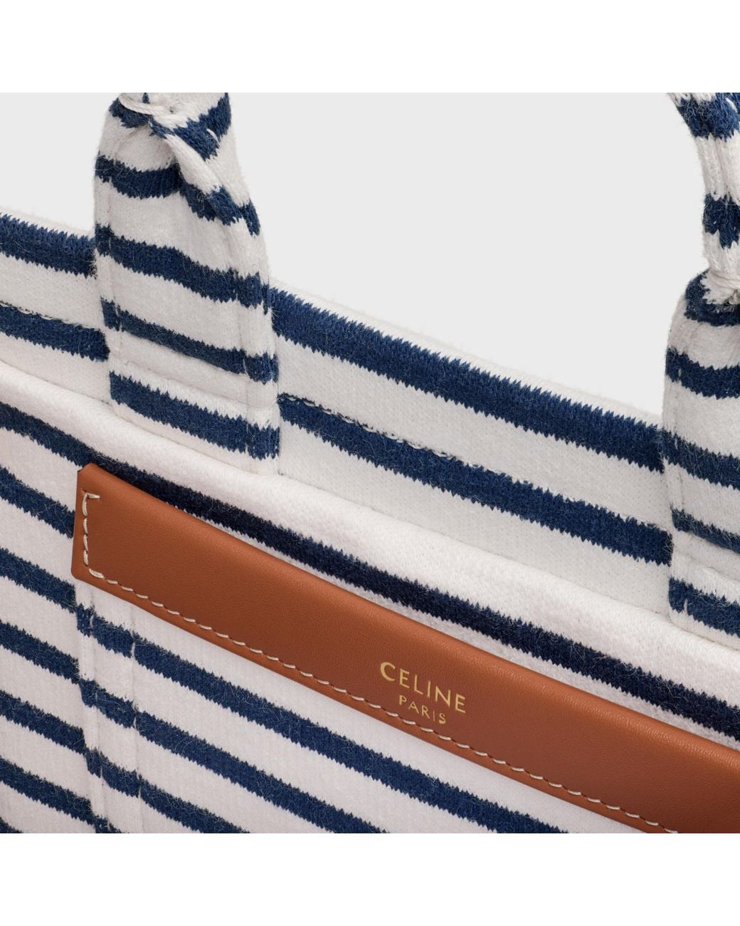 Céline Blue Mini Cabas Thais