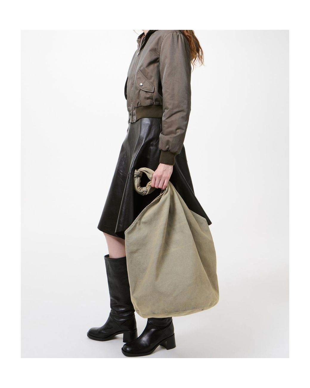Our Legacy Multicolor Drip Large Shoulder Bag