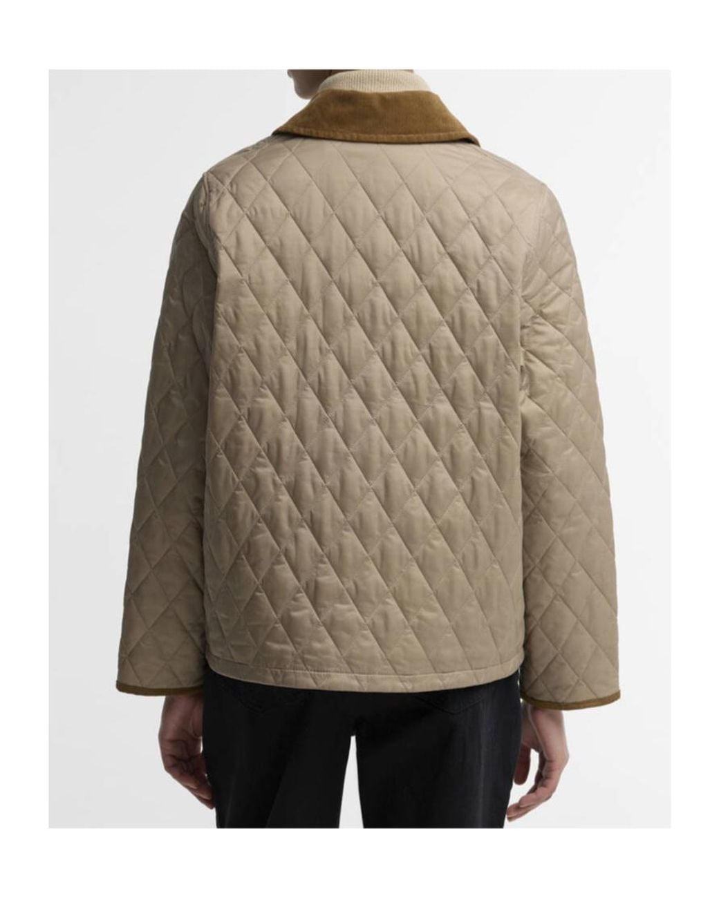 Barbour Natural Icons Cropped Liddesdale Quilted Jacket