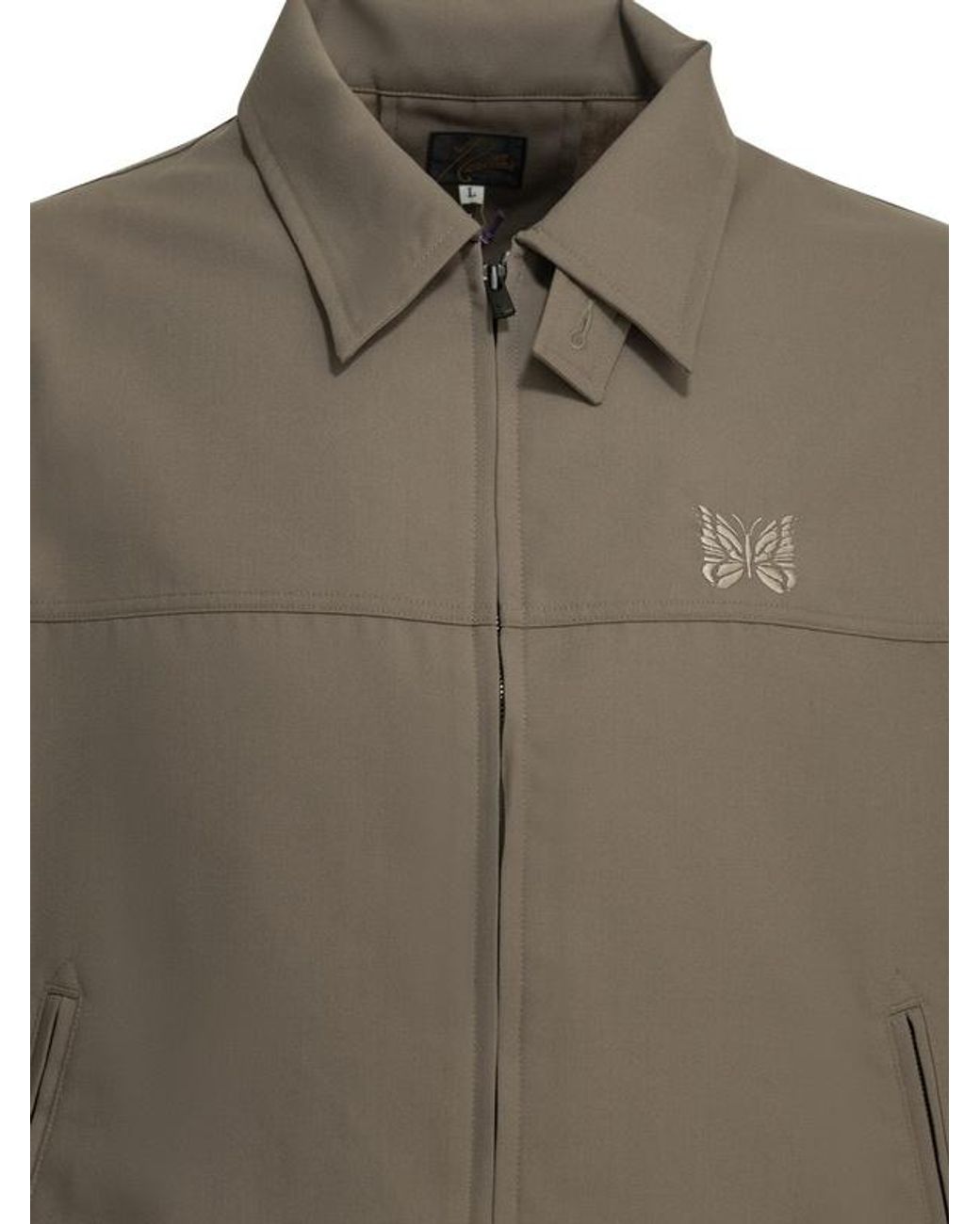 Needles Natural Sport Lightweight Zip Jacket for men