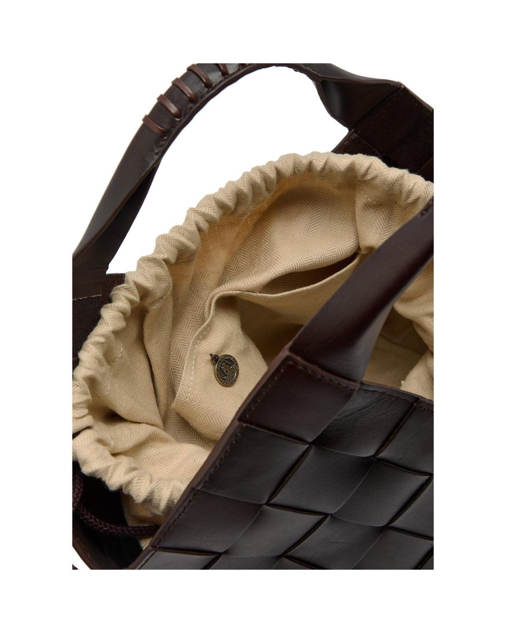 Dragon Diffusion Black Handwoven Mini Tote Bag