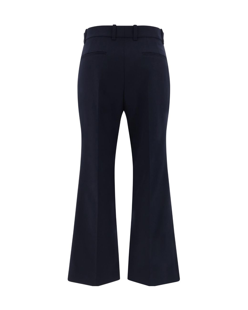 Chloé Blue Chloé Cropped Bootcut Trousers