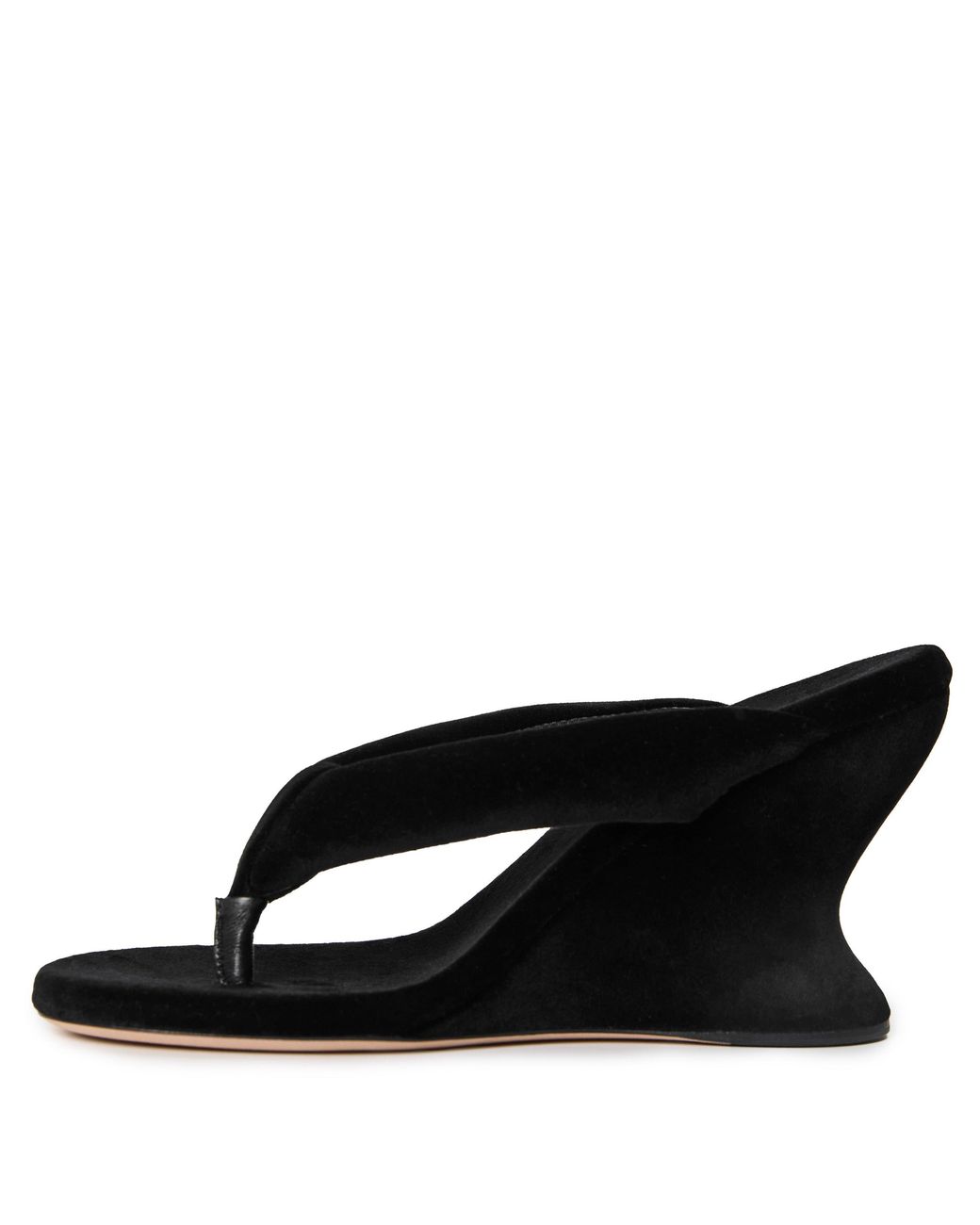 Balenciaga Black Thong Flip-Flop Sandals