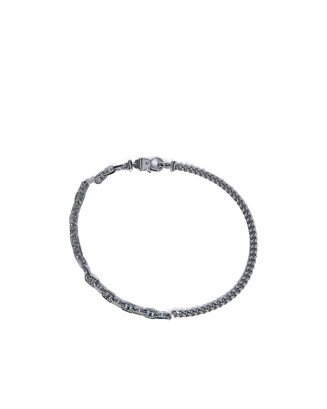 Tom Wood Metallic Chain-Link Bracelet for men