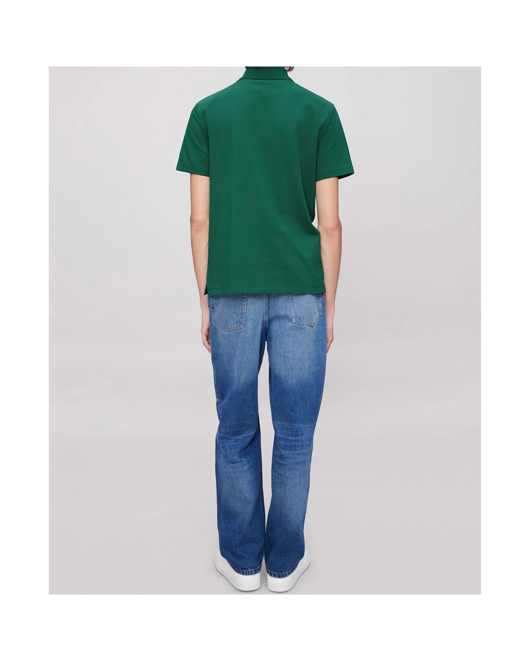 A.P.C. Blue Button Detailed Straight Leg Jeans for men