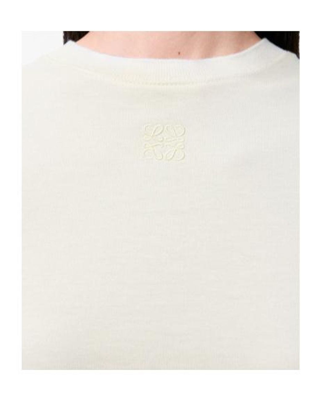 Loewe White Small Fit T-Shirt