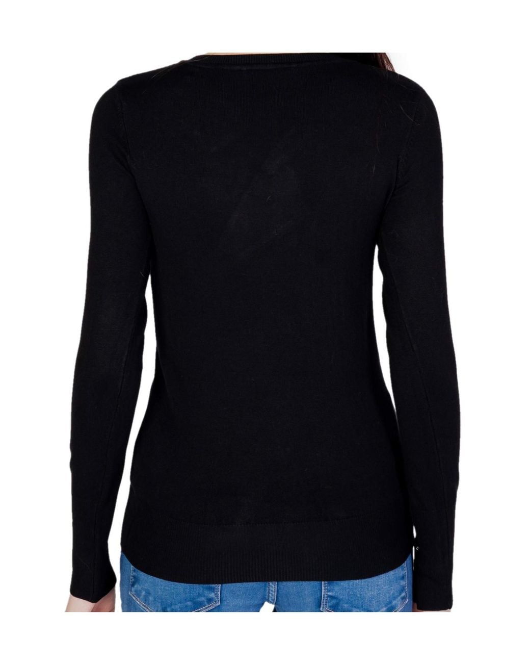 Guess Black Long-Sleeved Pullover