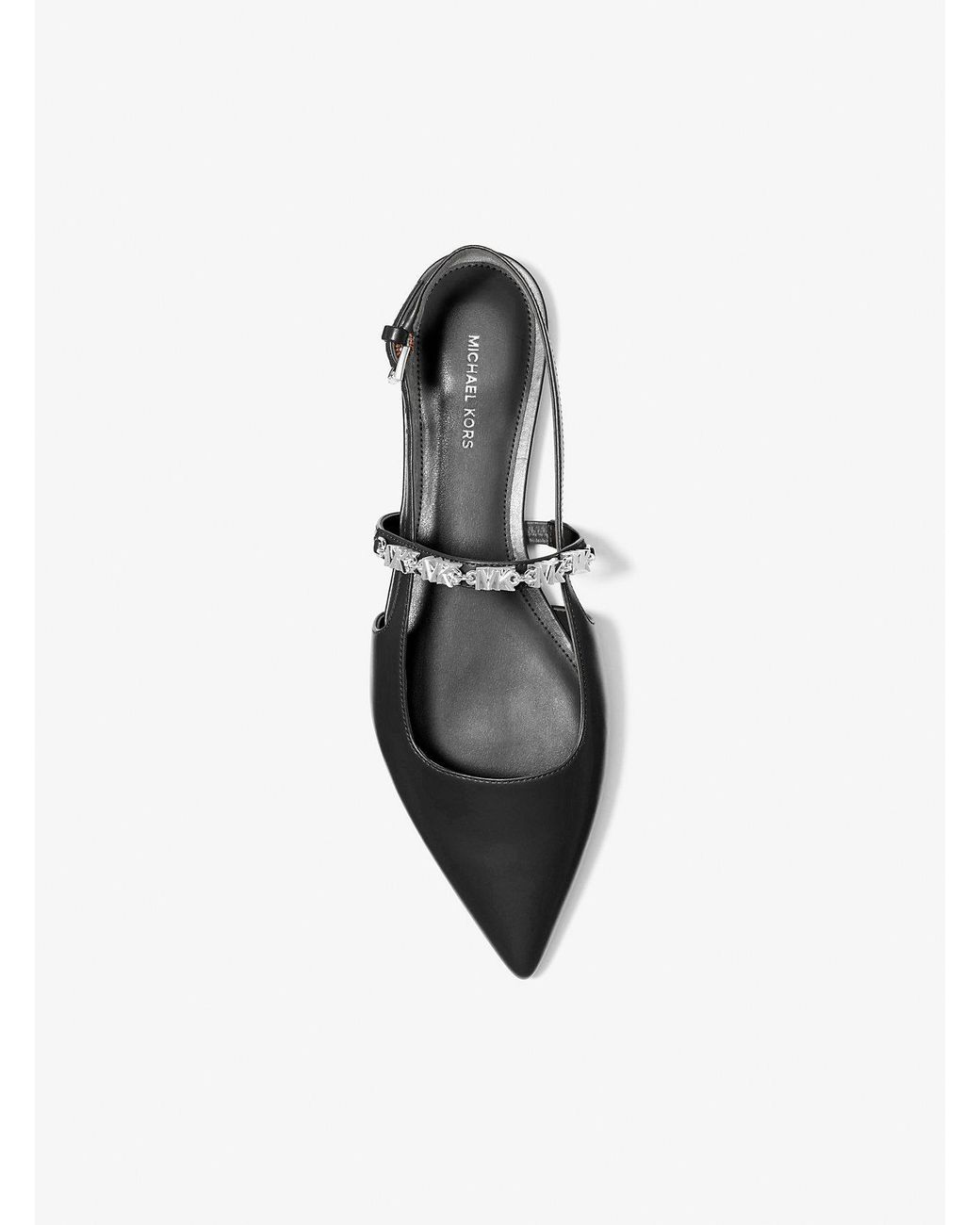 MICHAEL Michael Kors Black Dina Flex Slingback Flat