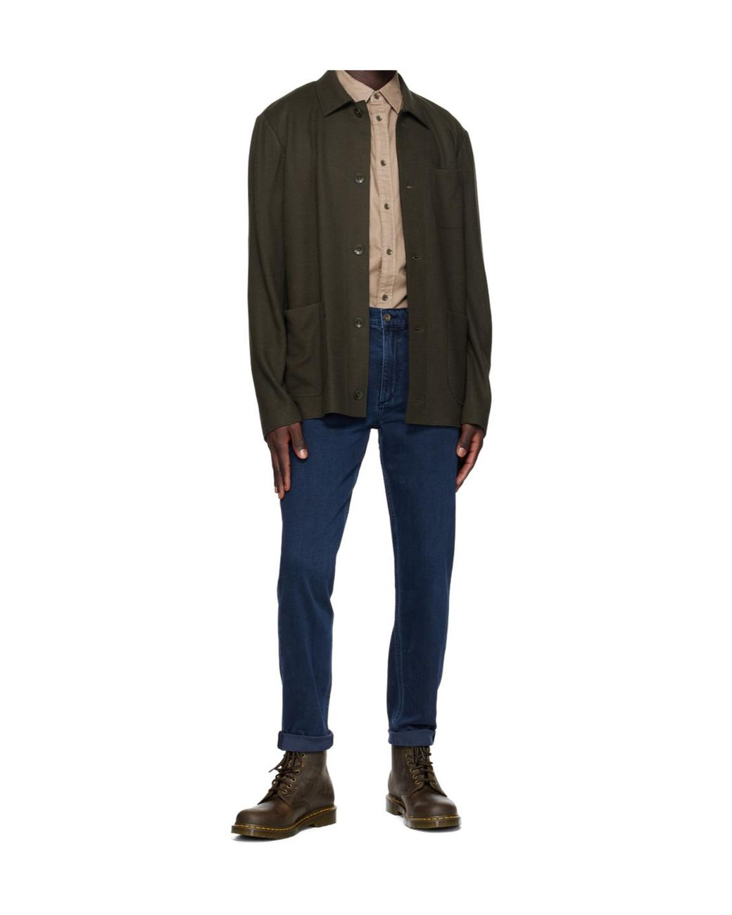 Rag & Bone Natural Long-Sleeved Shirt for men