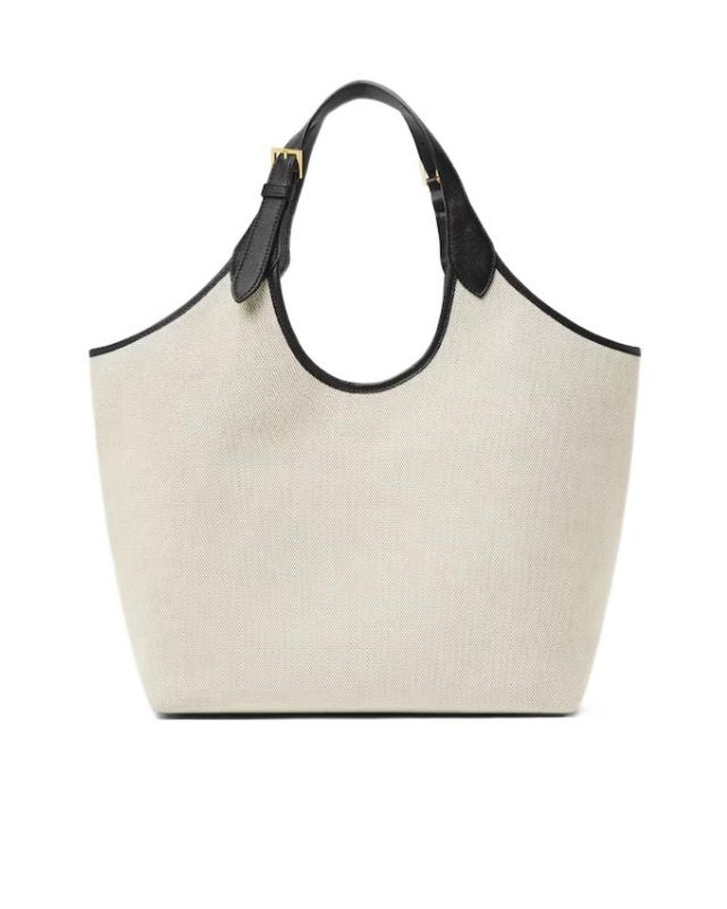 Versace White La Medusa Medium Tote Bag