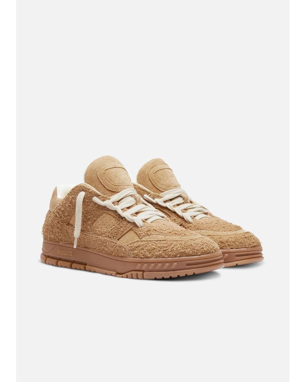 Axel Arigato Brown Area Lo Suede Sneakers for men