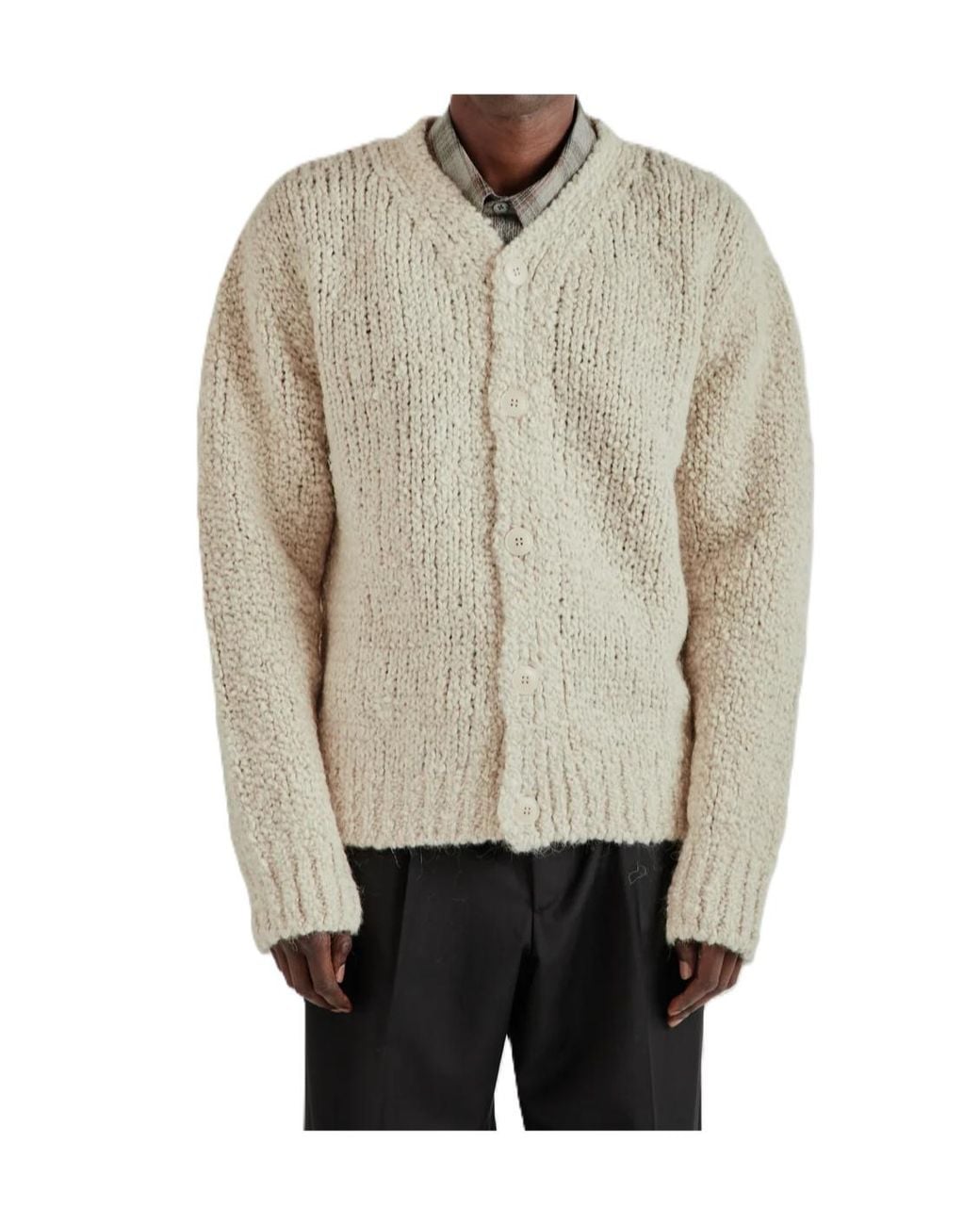 sunflower Natural Long-Sleeve Cardigan for men