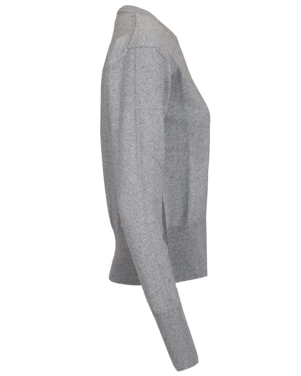 Vivienne Westwood Gray Orb Button Cardigan