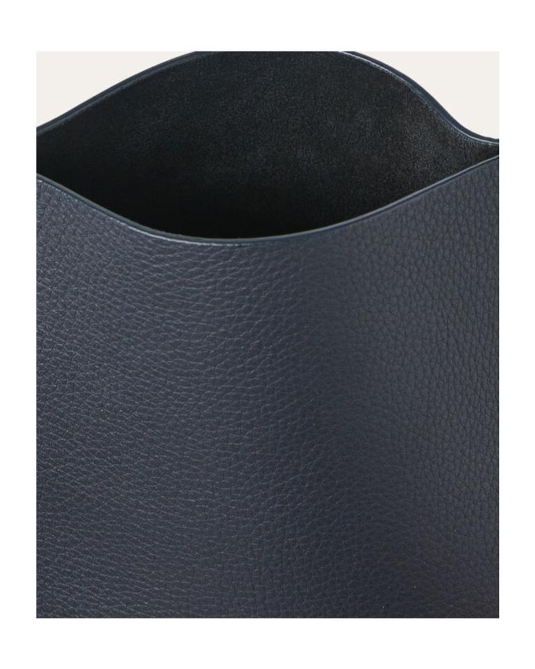 Loro Piana Blue Hanging Neck Mobile Phone Bag for men