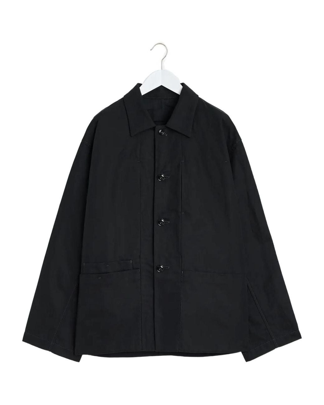 Lemaire Black Boxy Sb Workwear Jacket for men