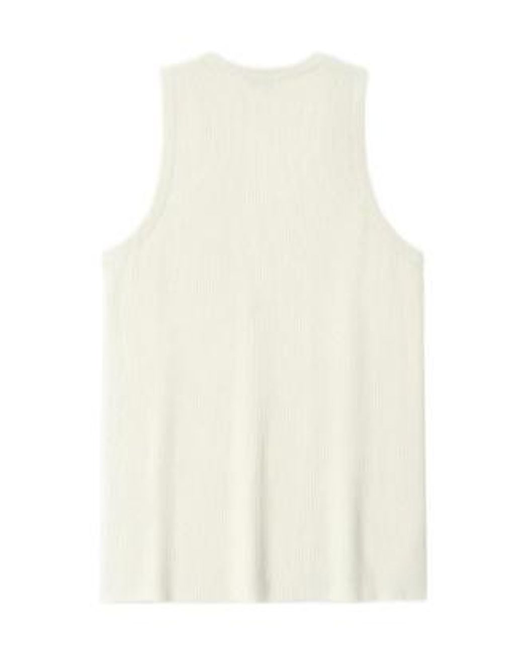 Fear Of God White Mesh Knitted Tank Top for men