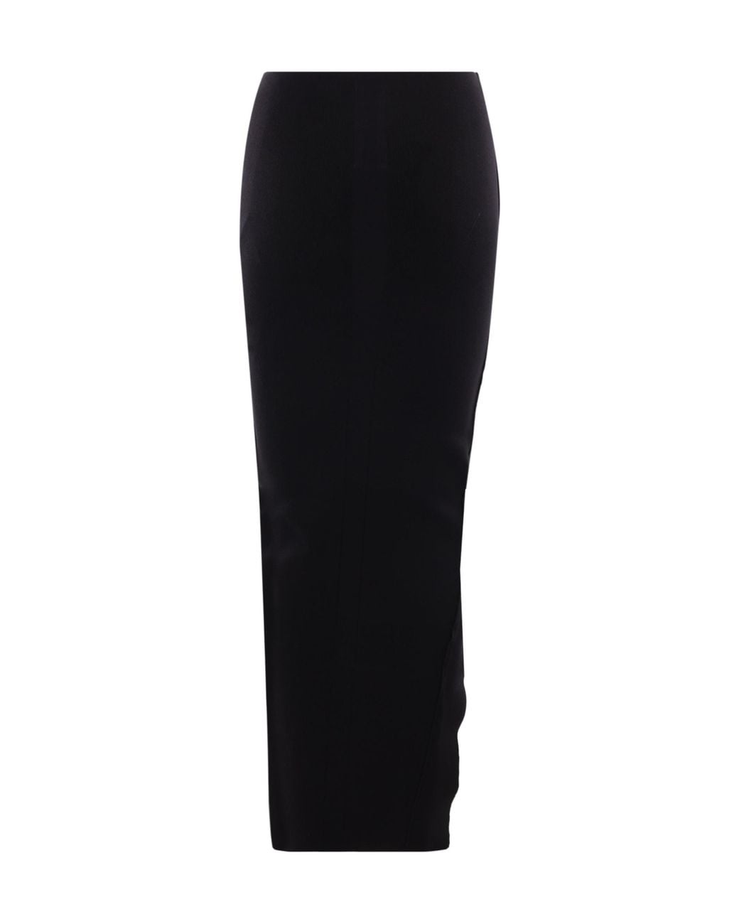 Rick Owens Black Theresa Midi Skirt