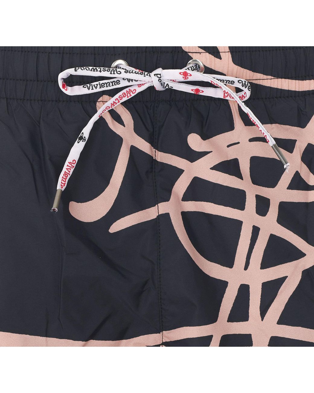 Vivienne Westwood Blue All Over Print Swim Shorts for men