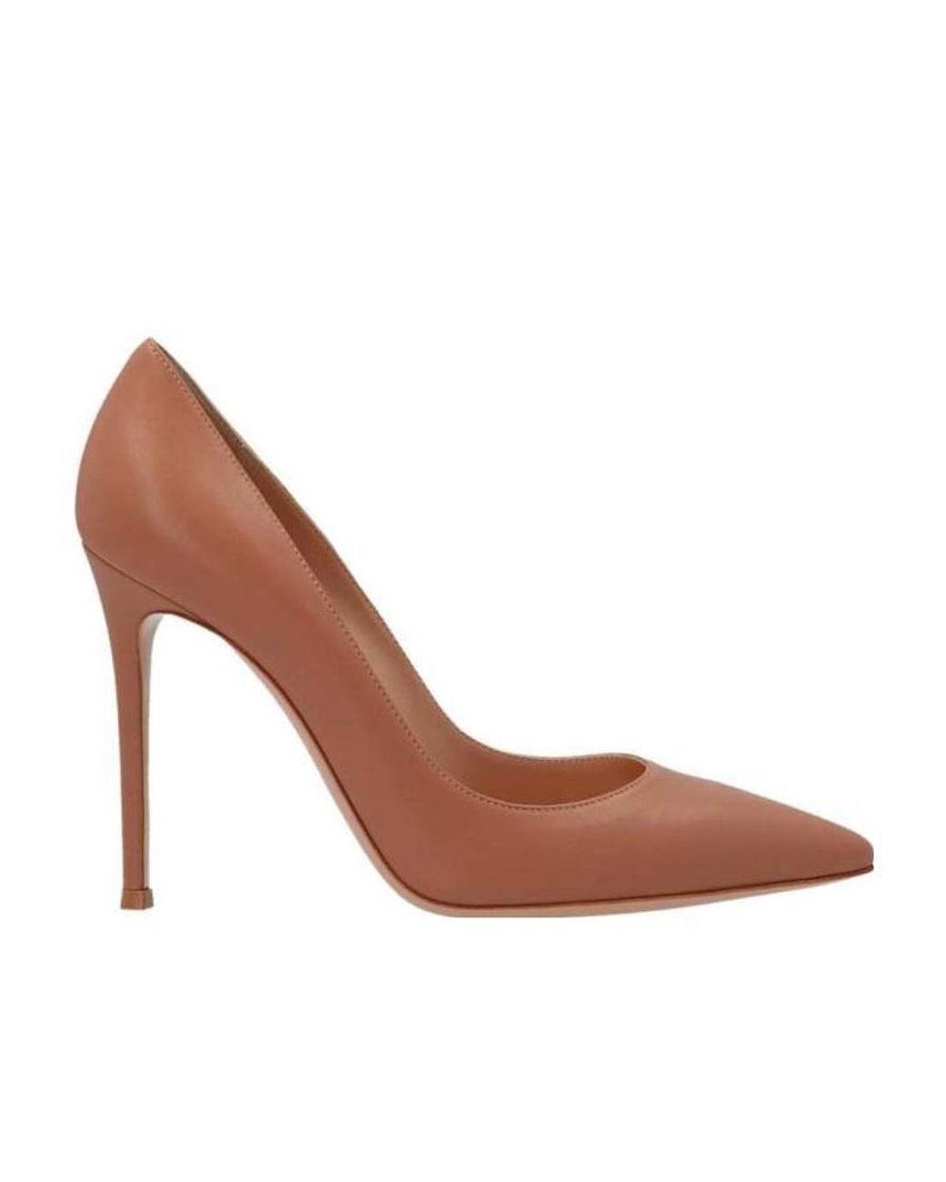 Gianvito Rossi Pink Logo High Heels
