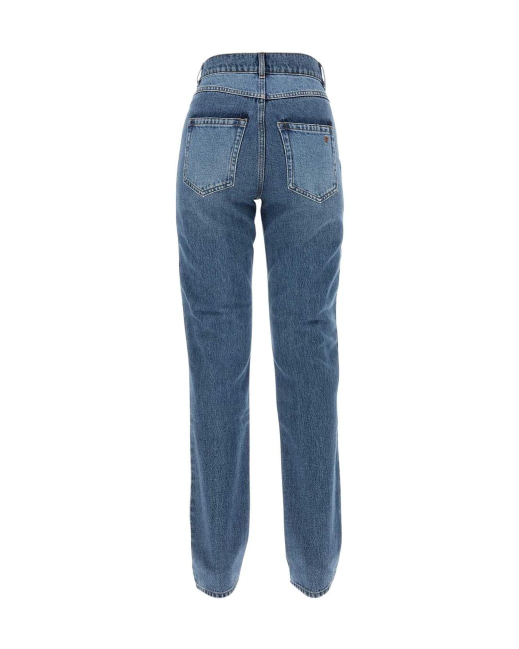 Philosophy Di Lorenzo Serafini Blue Patchwork Denim Jeans
