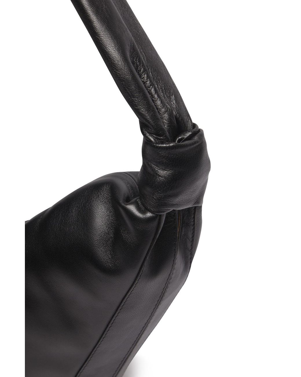 Lemaire Black Medium Croissant Shoulder Bag