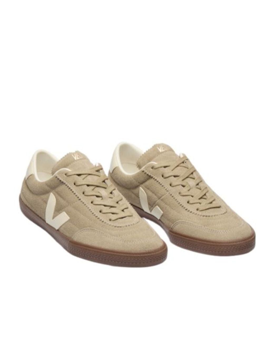 Veja White Panenka Suede Sneakers for men