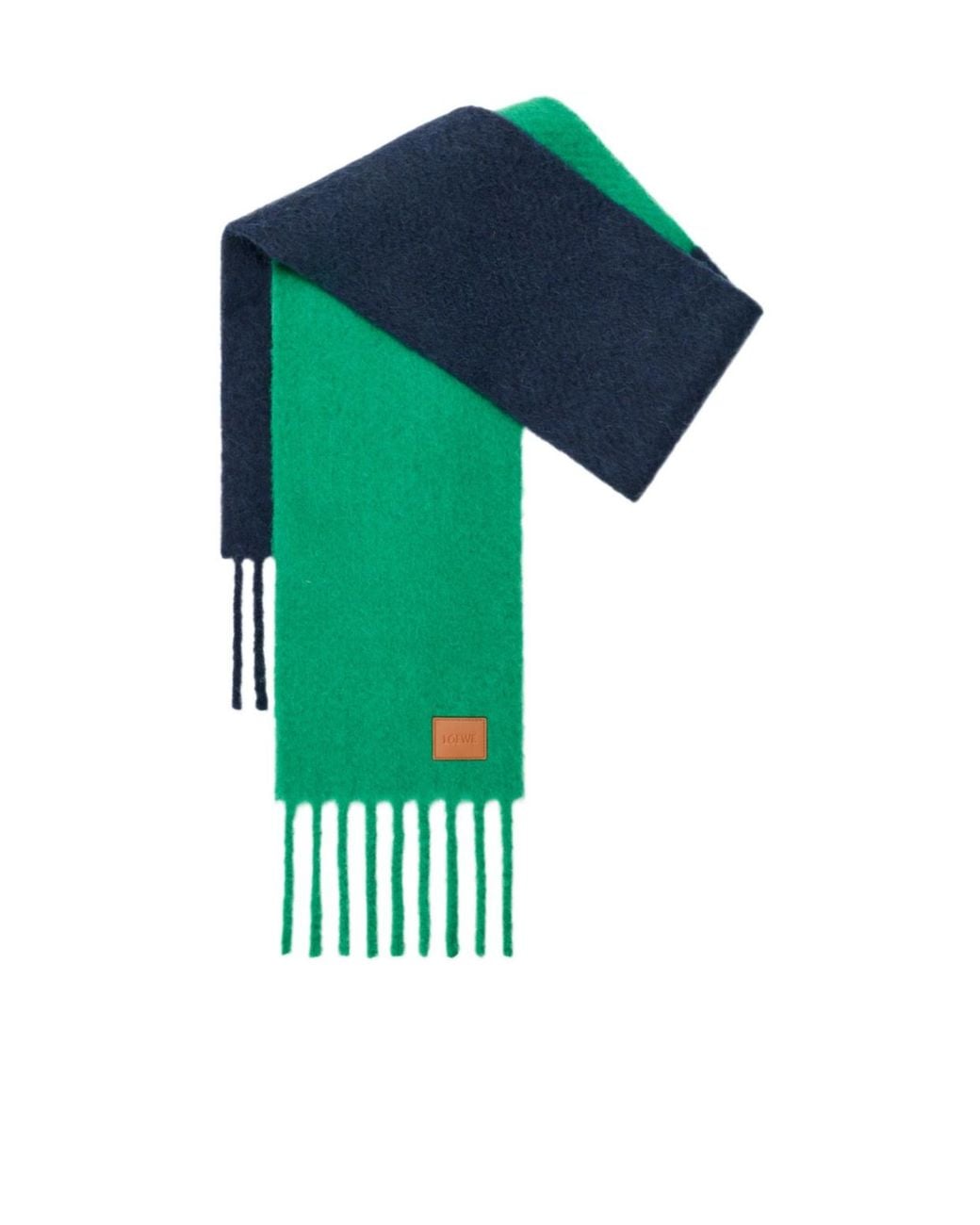 Loewe Green Scarf for men