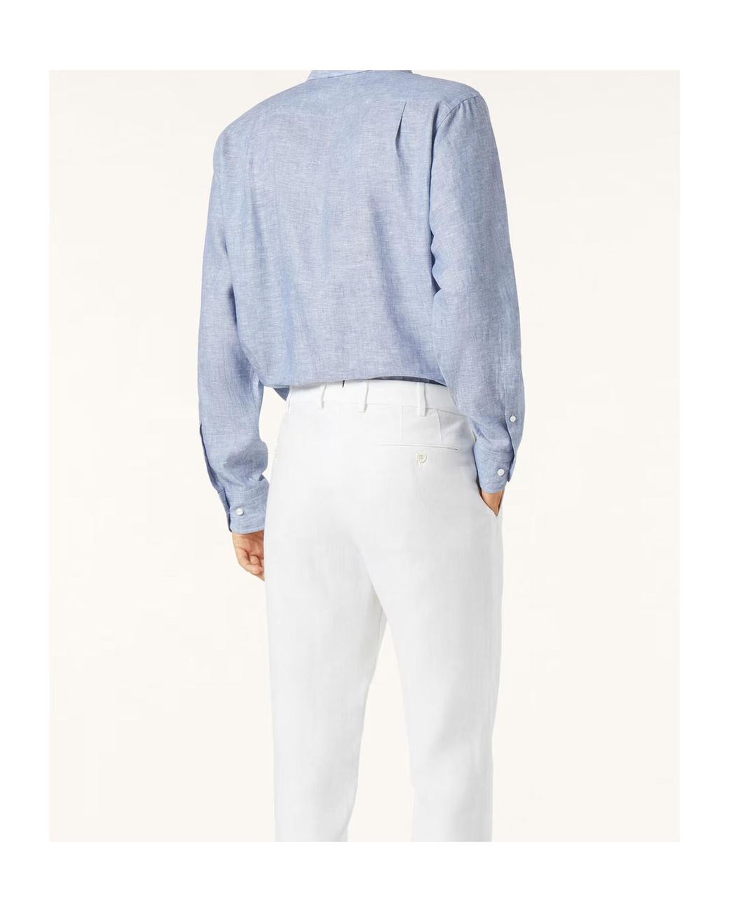 Loro Piana Blue André Shirt for men