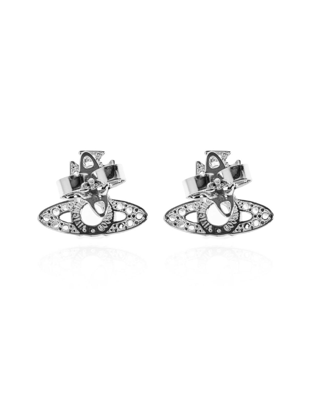 Vivienne Westwood White 'Ondina' Earrings