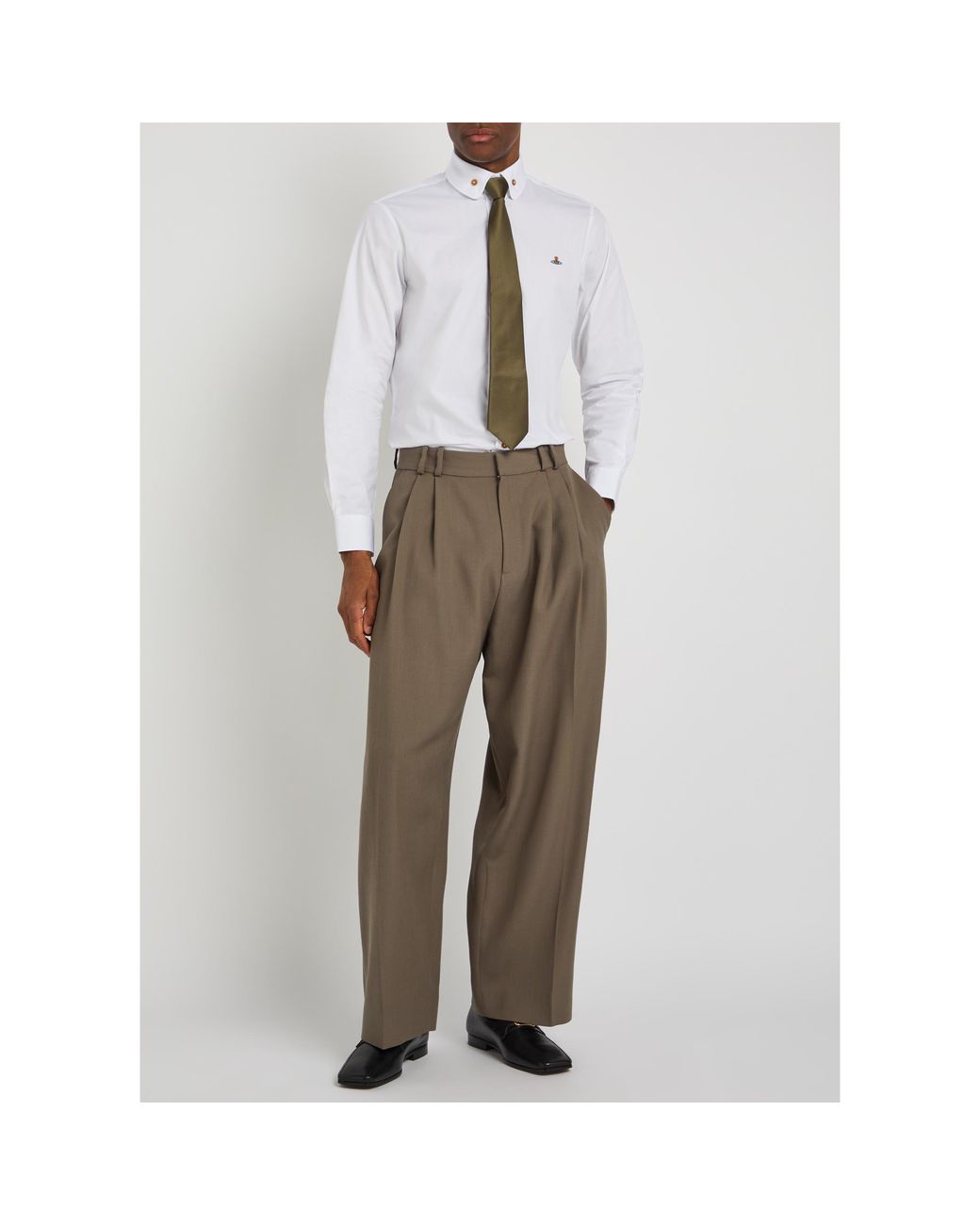 Vivienne Westwood White Simple Shirt for men