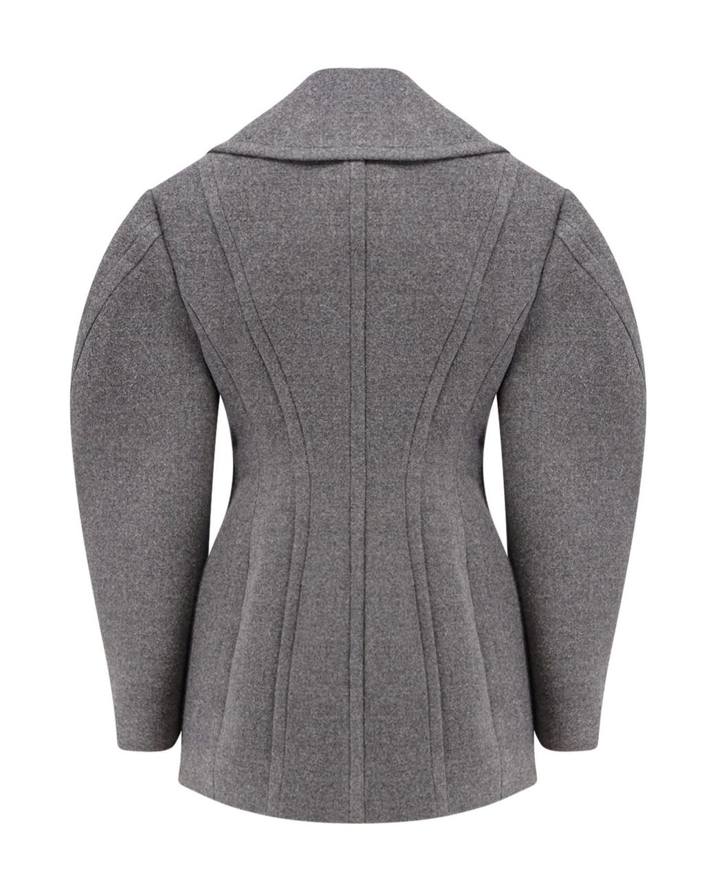 Givenchy Gray Double-Breasted Jacket