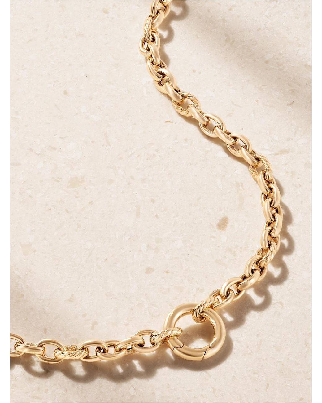 David Yurman Metallic 18-Karat Necklace