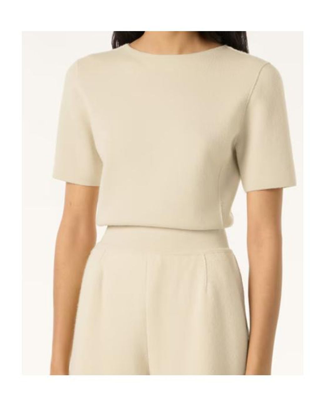 Loro Piana Natural Petunia Top