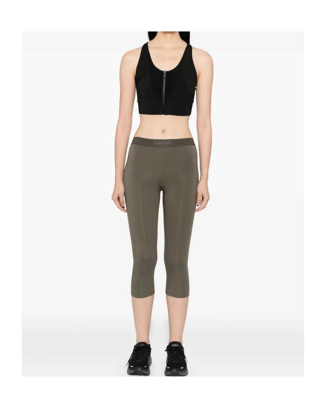 Tom Ford Gray Logoed Yoga Pants