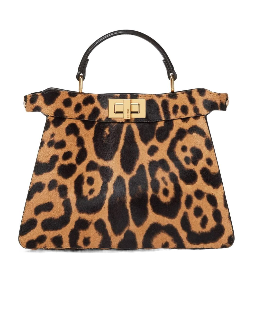 Fendi Brown Peekaboo Mini
