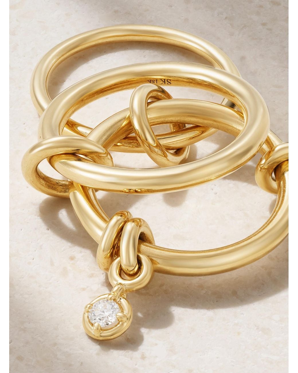 Spinelli Kilcollin Metallic Diamond Rings