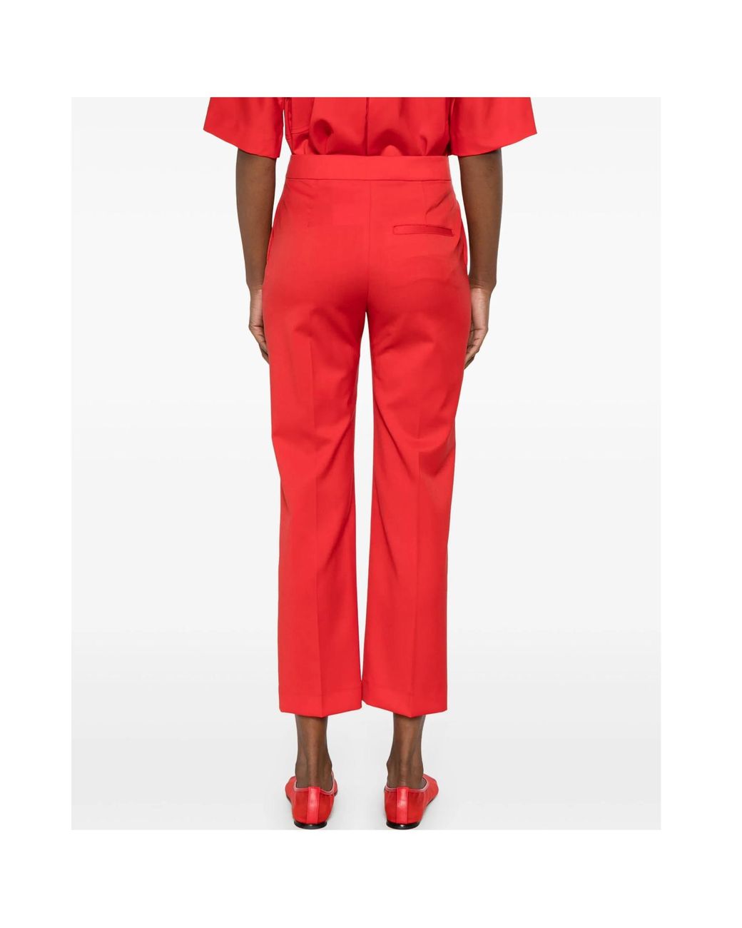Loulou de Saison Red Sofe Trousers
