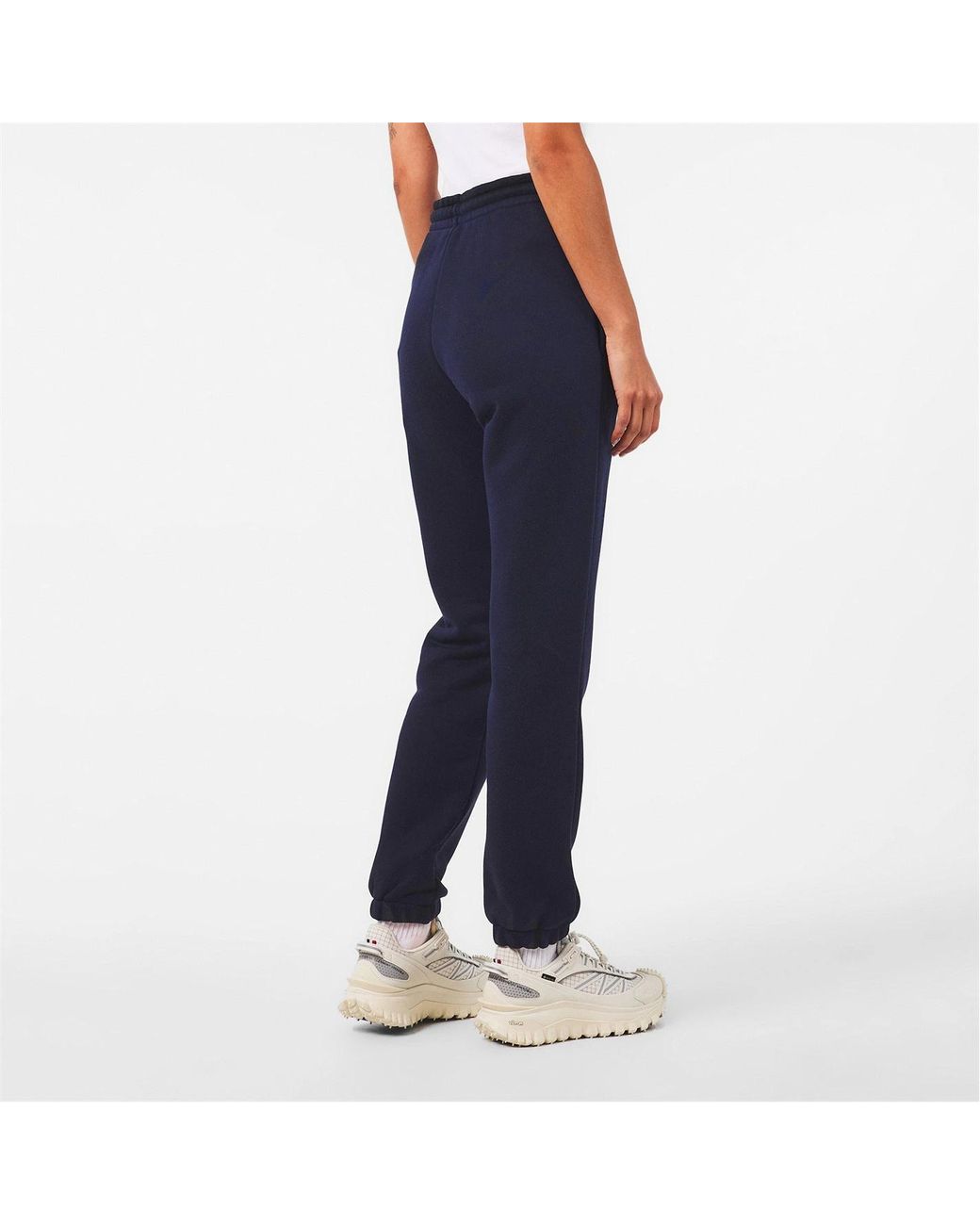 Moncler Blue Elastic Waist Track Pants