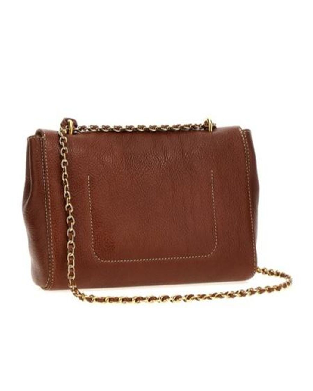 Mulberry Brown Lily Legacy Foldover Top Crossbody Bag