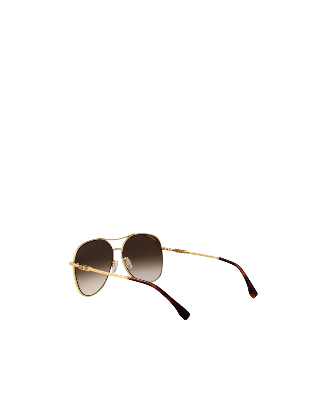 Fendi Multicolor Eyewear Pilot Frame Sunglasses for men