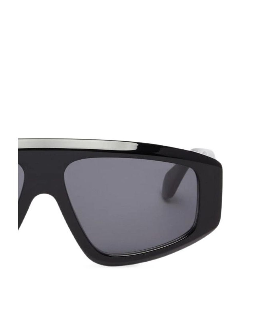 Alaïa Multicolor Alaïa Rectangular Shield Frame Sunglasses