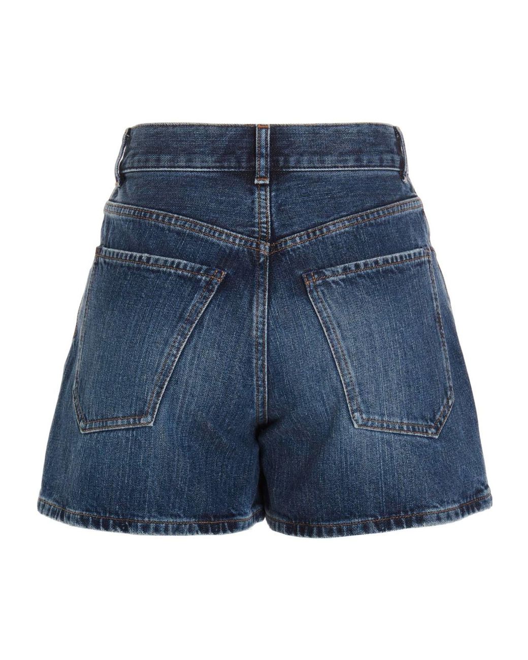 Chloé Blue Chloé High Waist Denim Shorts